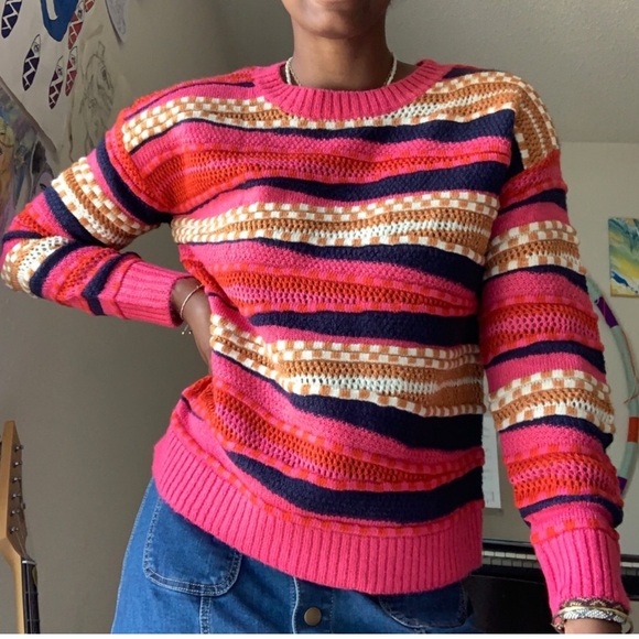 Anthropologie Sweaters - Skies Are Blue Textured Sweater Coogi Style